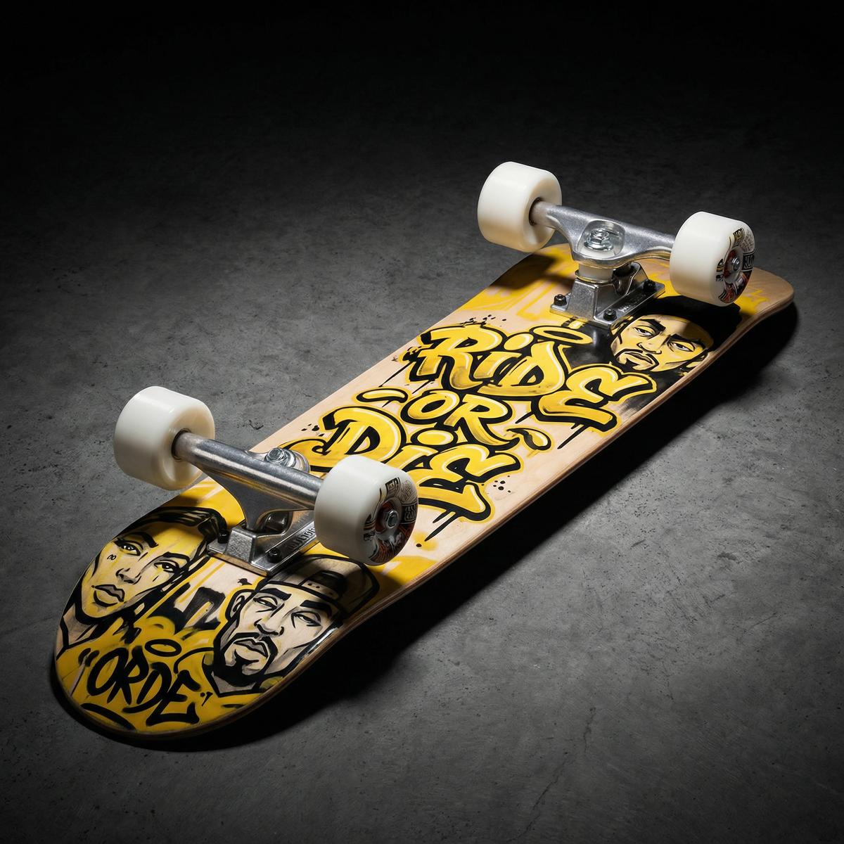 涂鸦定制滑板 - 南宫体育 装备推荐